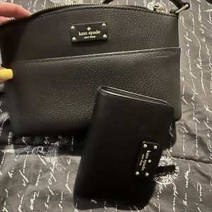 Kate Spade ♠️ crossbody with matching wallet